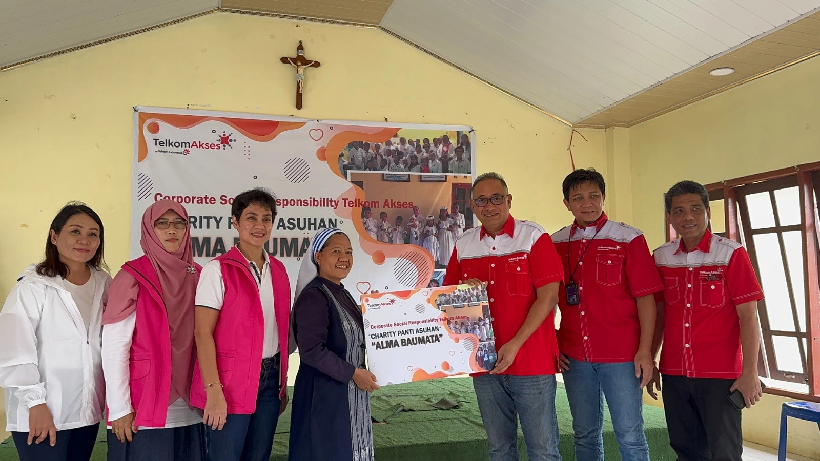 Telkom Akses Wujudkan Kepedulian Sosial Melalui Rangkaian Program ESG di Nias, Kupang, dan Jayapura